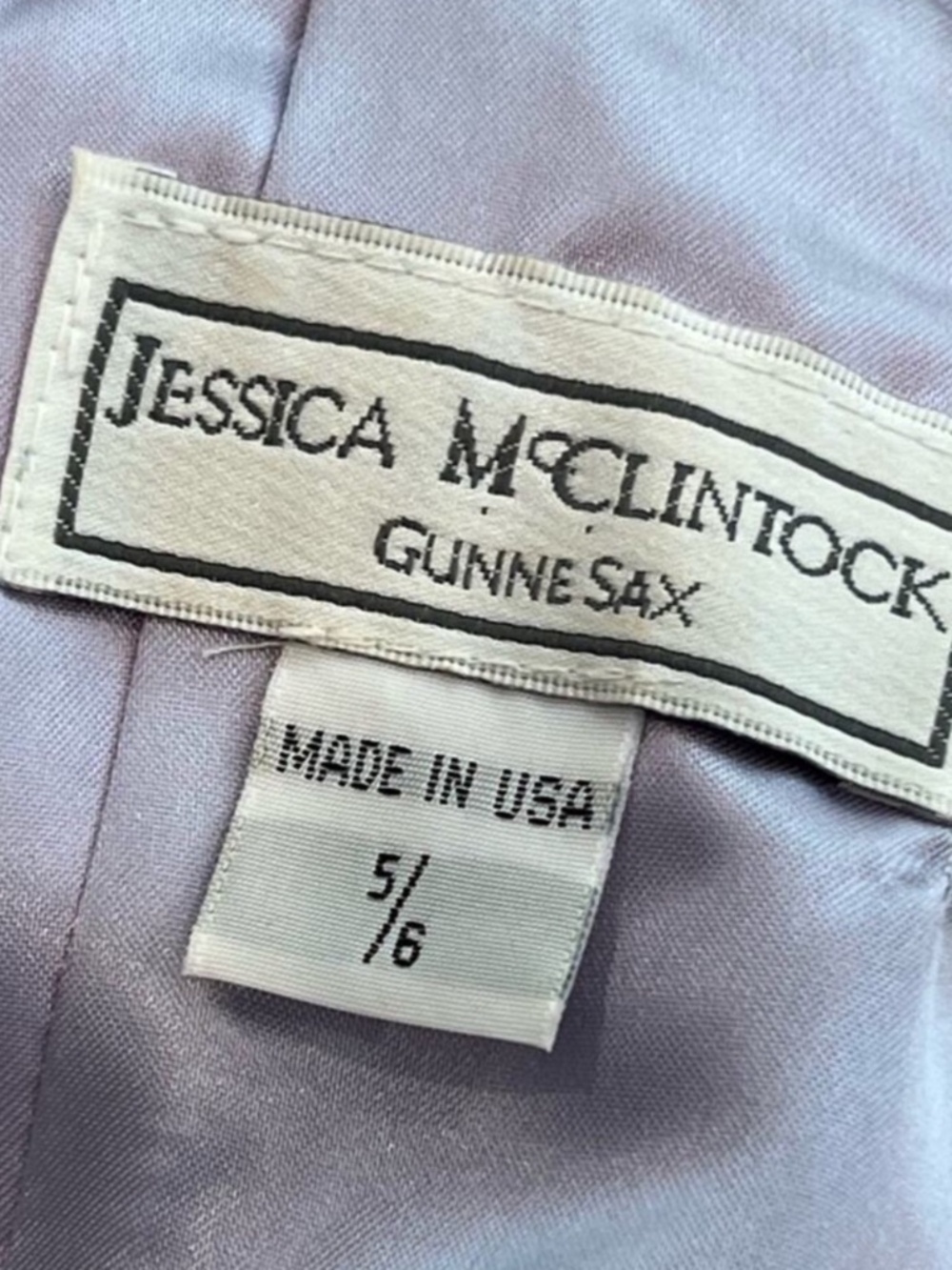 Vintage XS Formal Dress Mcclintock Gunne Sax Strapless Gown Fairy Princess Hoco - Picture 5 of 15